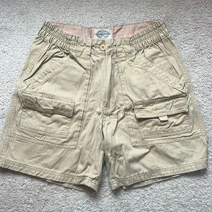 Men’s St John’s Bay Shorts Khaki With Pocket Detail